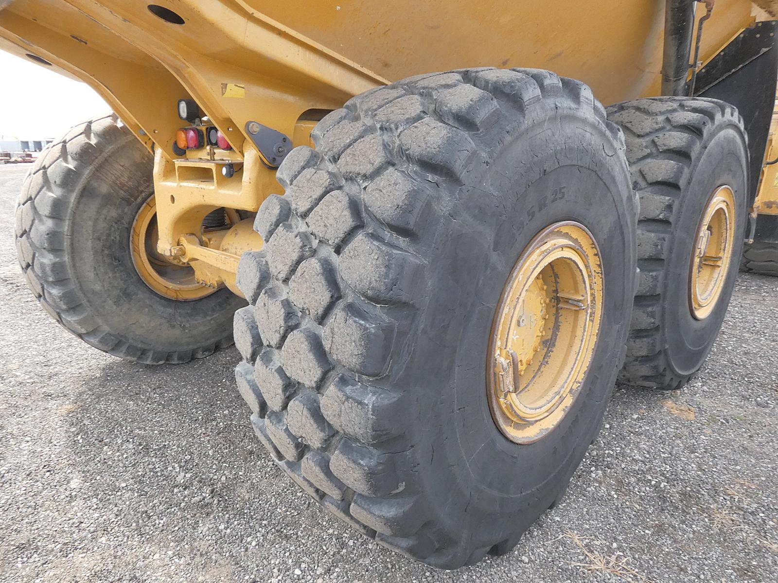 2012 Caterpillar 740B 6x6 Articulated Dump, SN:T4R01168, No Tailgate, 10917