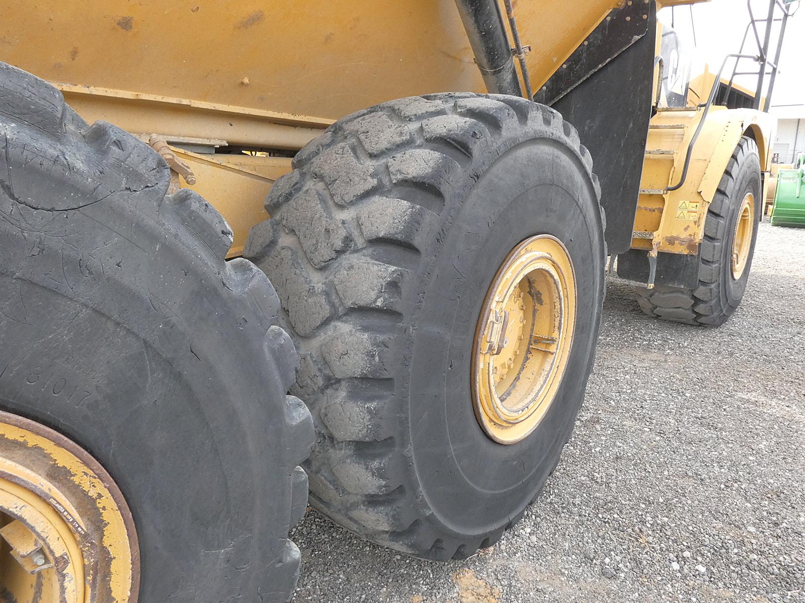 2012 Caterpillar 740B 6x6 Articulated Dump, SN:T4R01168, No Tailgate, 10917