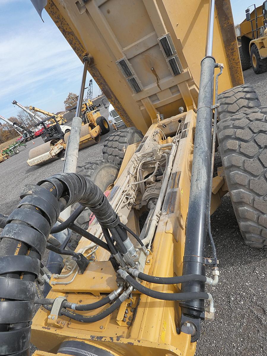 2012 Caterpillar 740B 6x6 Articulated Dump, SN:T4R01168, No Tailgate, 10917