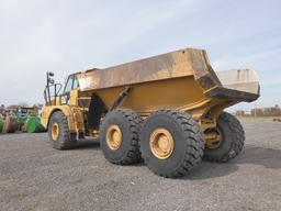 2012 Caterpillar 740B 6x6 Articulated Dump, SN:T4R01168, No Tailgate, 10917
