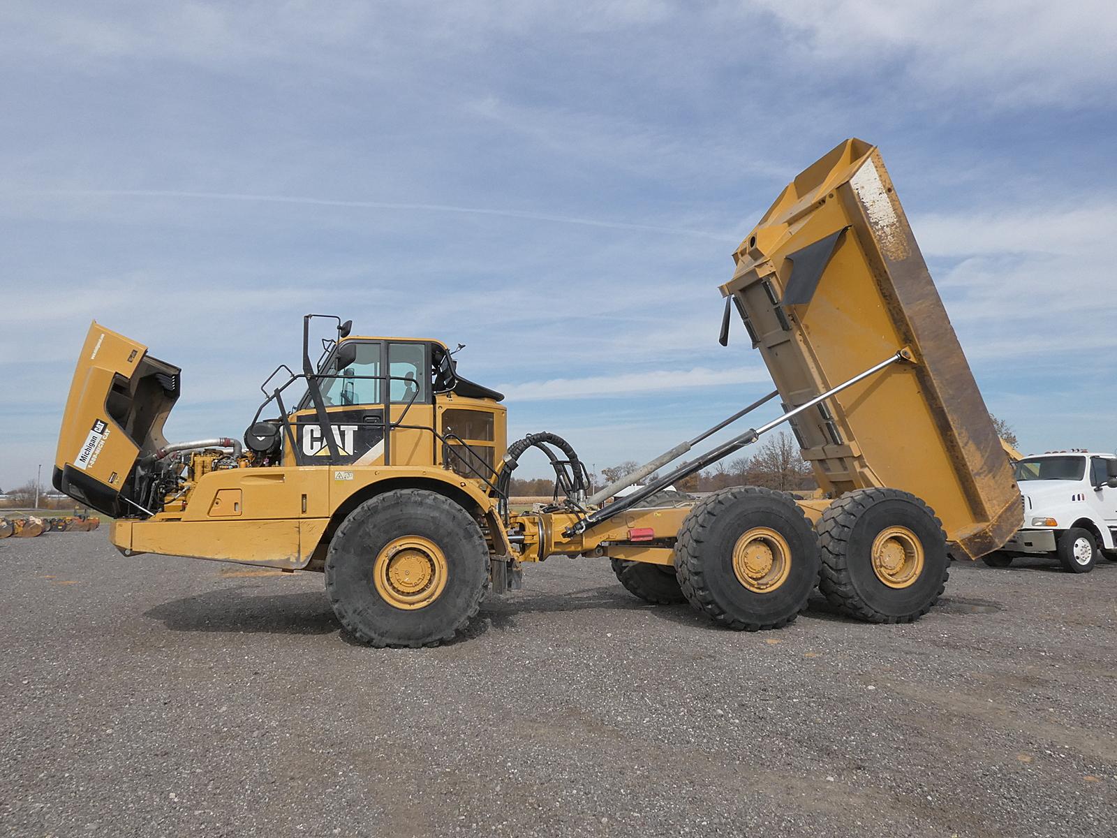 2012 Caterpillar 740B 6x6 Articulated Dump, SN:T4R01168, No Tailgate, 10917