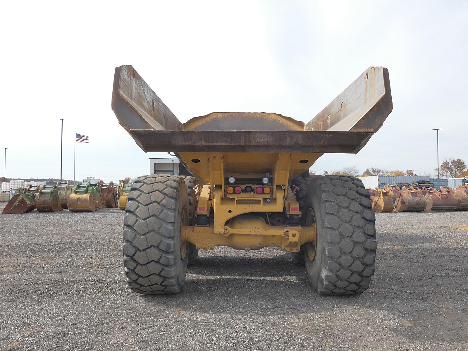 2012 Caterpillar 740B 6x6 Articulated Dump, SN:T4R01168, No Tailgate, 10917