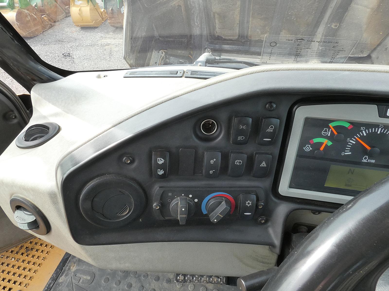 2012 Caterpillar 740B 6x6 Articulated Dump, SN:T4R01168, No Tailgate, 10917