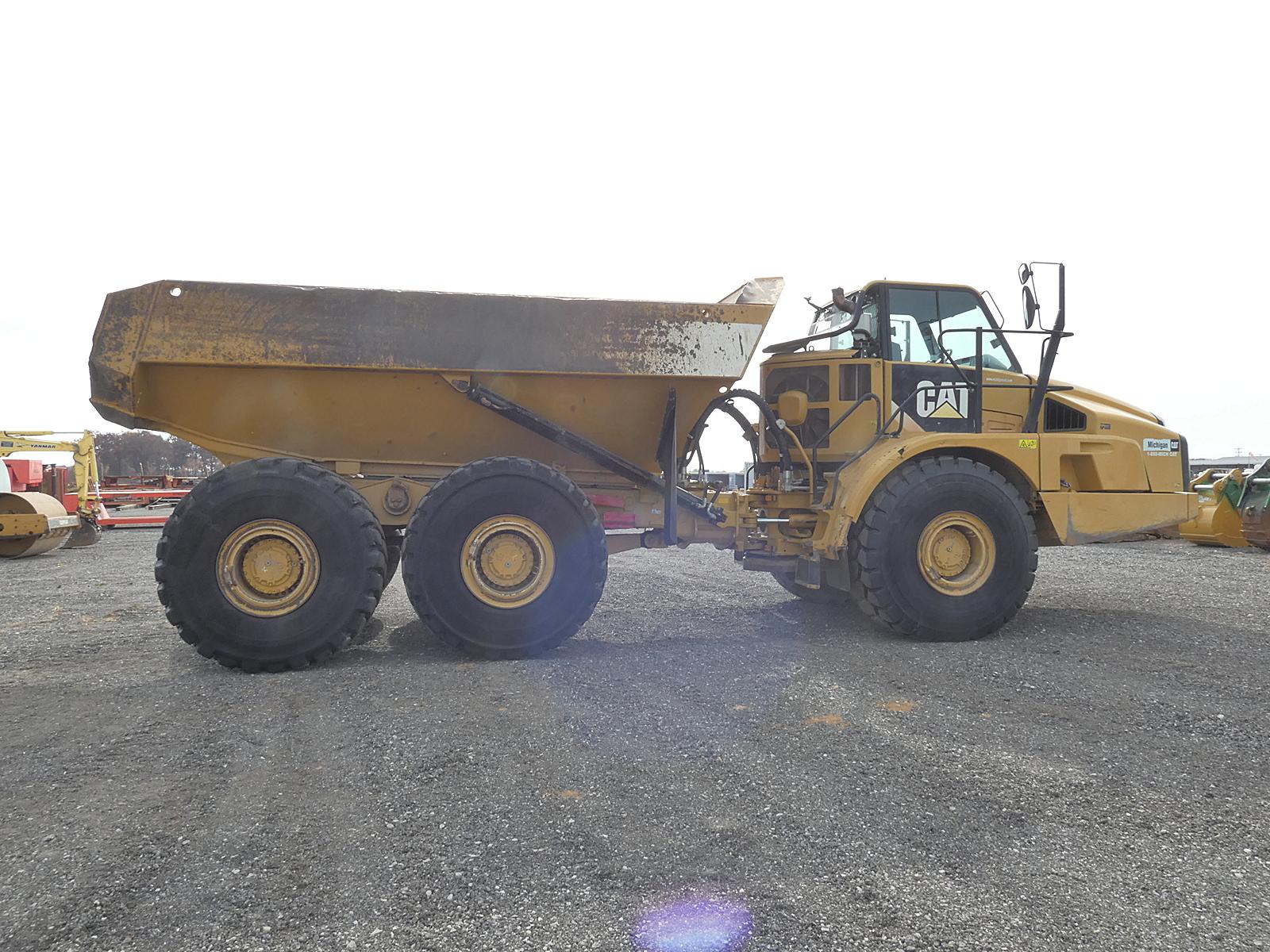2012 Caterpillar 740B 6x6 Articulated Dump, SN:T4R01168, No Tailgate, 10917