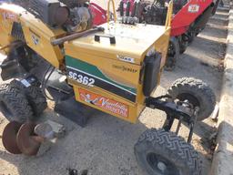 2018 Vermeer SC362 Stump Cutter, SN:1VRF112Y8J1001795, 30hp Gas, 816.3 hrs.