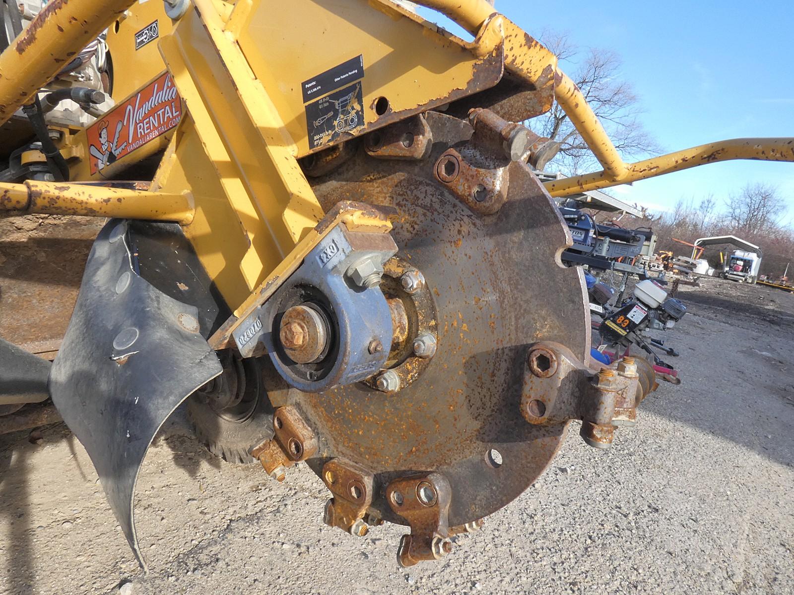 2018 Vermeer SC362 Stump Cutter, SN:1VRF112Y8J1001795, 30hp Gas, 816.3 hrs.