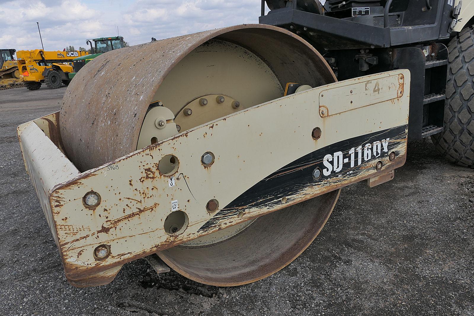 2004 Ingersoll Rand SD116DX-TF Combo Vibratory Compactor, SN:177809, ROPS,