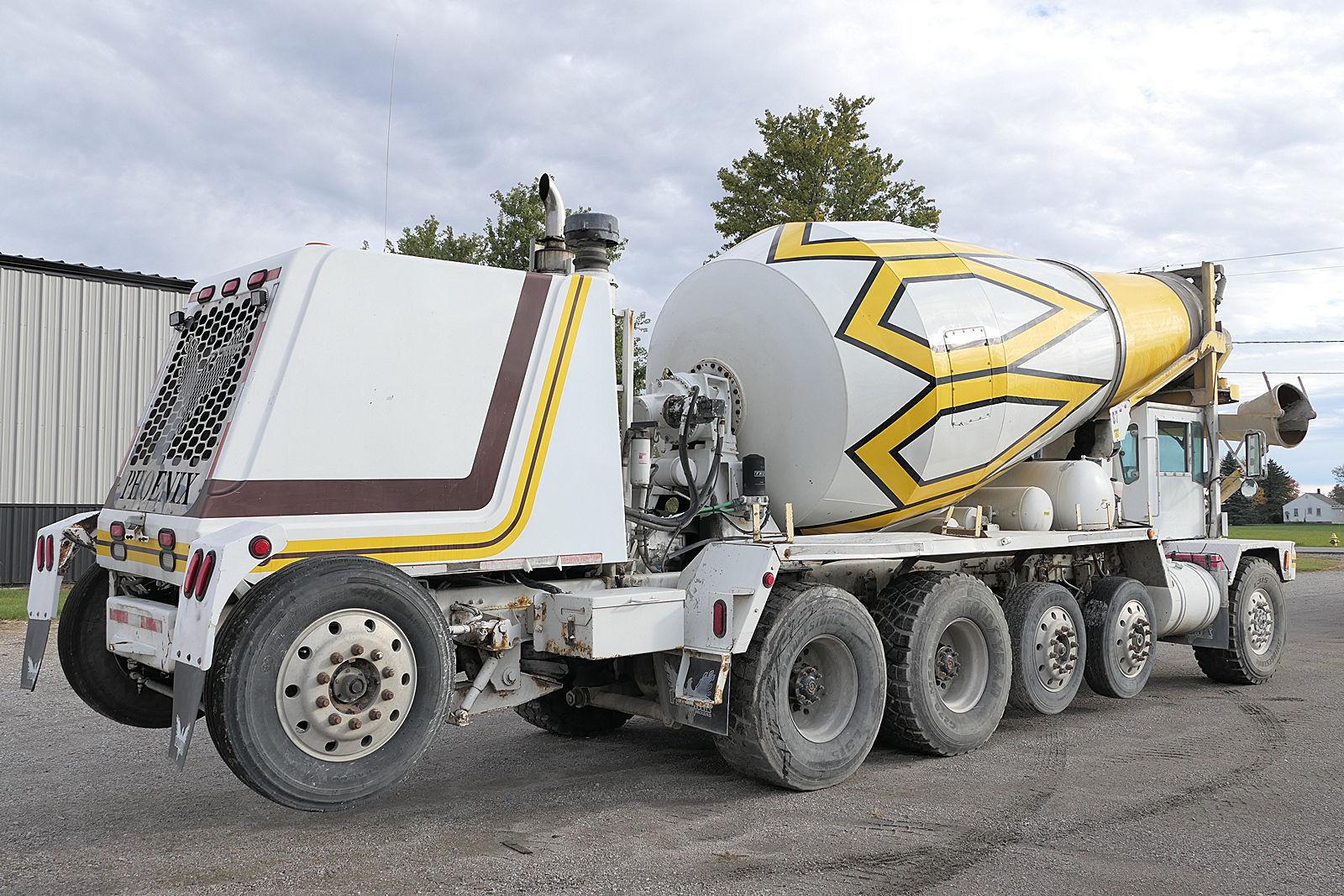 2013 Phoenix Front Discharge Concrete Mixer, SN:1Z9M8GK41DV162030, 6 Axle,