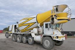 2013 Phoenix Front Discharge Concrete Mixer, SN:1Z9M8GK41DV162030, 6 Axle,
