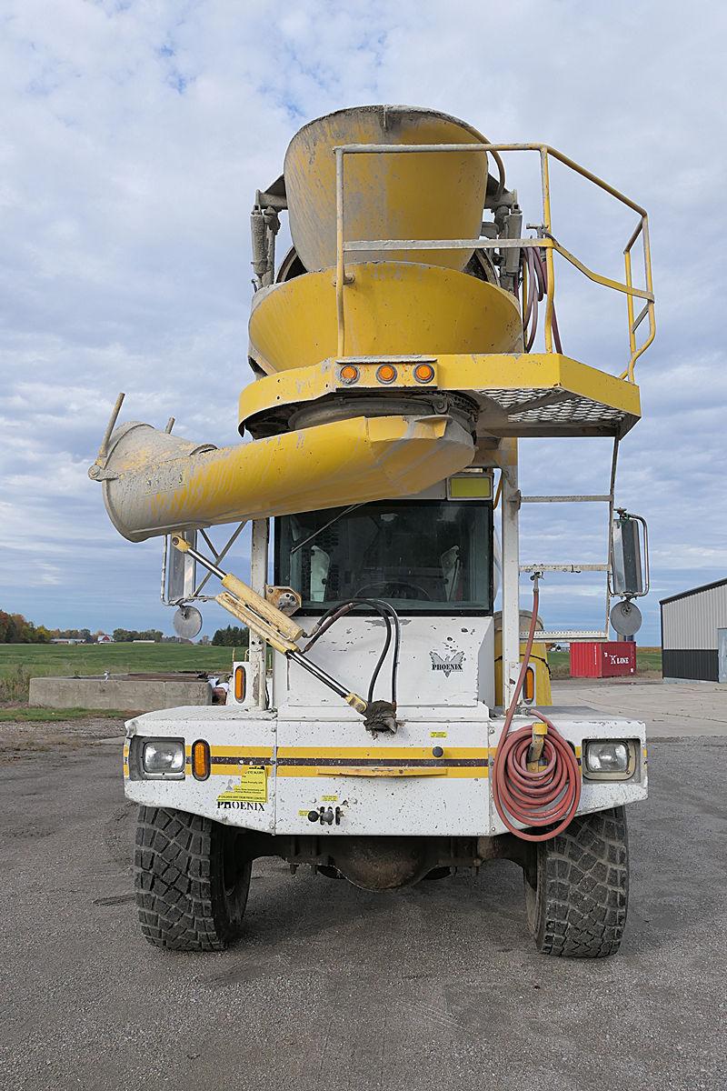 2013 Phoenix Front Discharge Concrete Mixer, SN:1Z9M8GK41DV162030, 6 Axle,