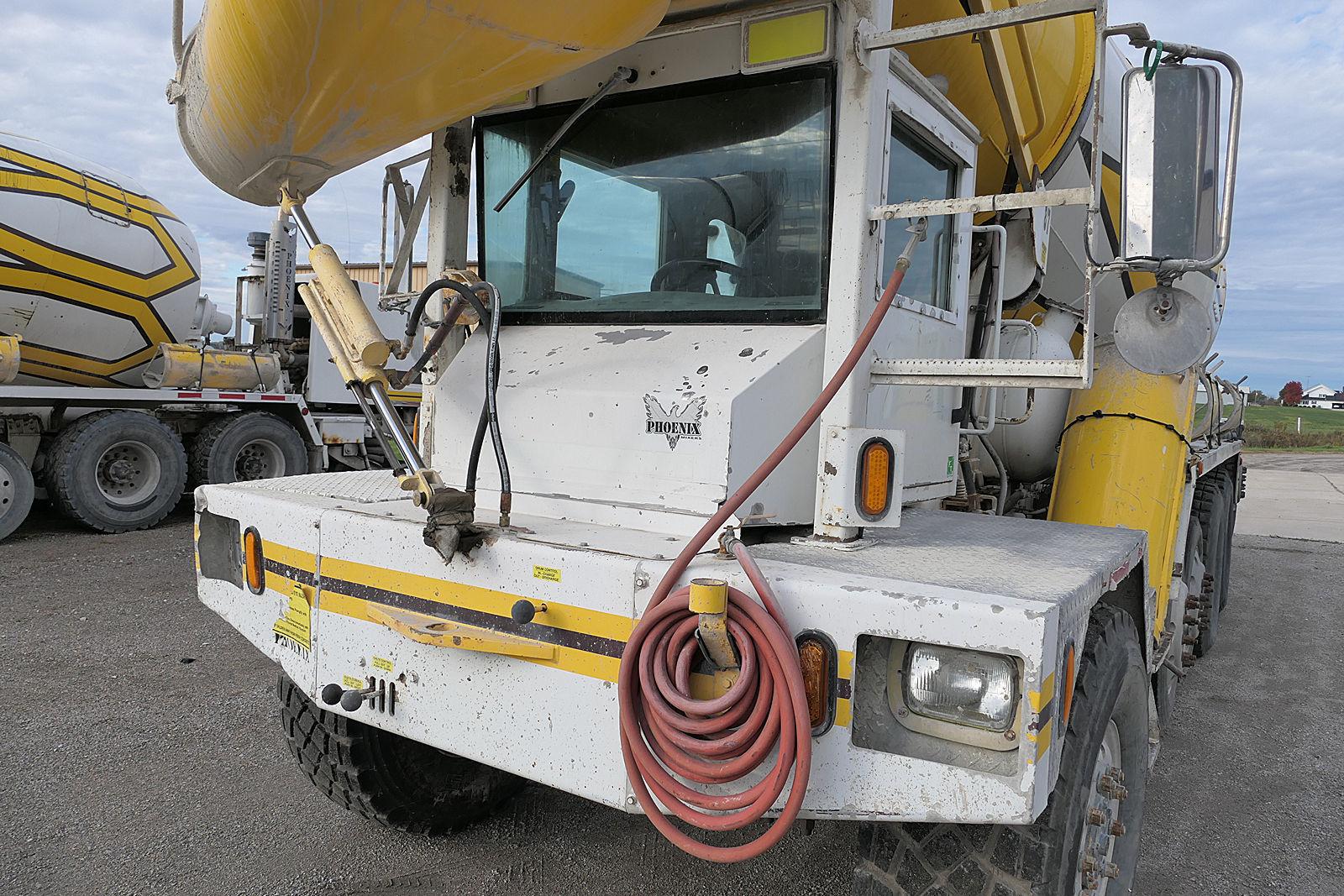 2013 Phoenix Front Discharge Concrete Mixer, SN:1Z9M8GK41DV162030, 6 Axle,