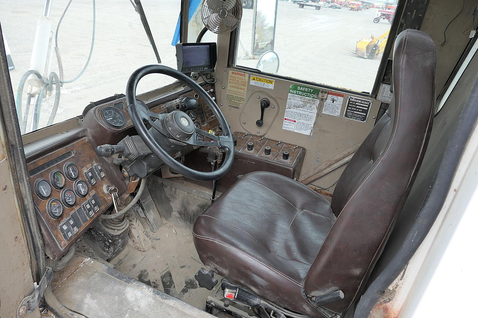2005 Advance Front Discharge Concrete Mixer, SN:5DG8AC7T450010764, 7 Axle,