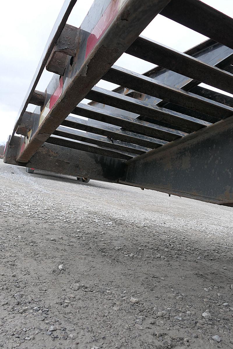 2020 PJ Gooseneck Flat Trailer, SN:4B5LD2822L3046590, 96''x22' Deck, 5' Bea