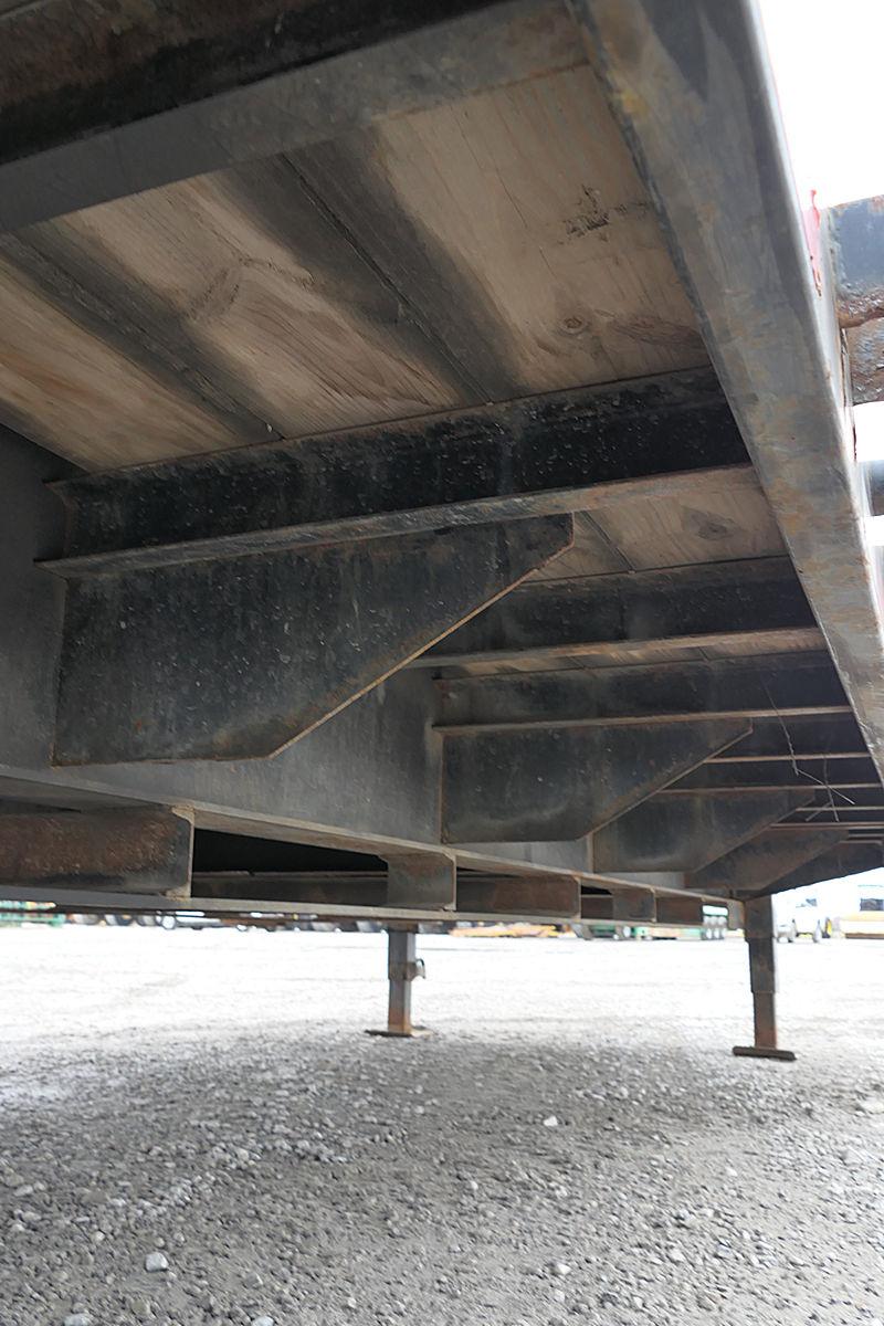 2020 PJ Gooseneck Flat Trailer, SN:4B5LD2822L3046590, 96''x22' Deck, 5' Bea