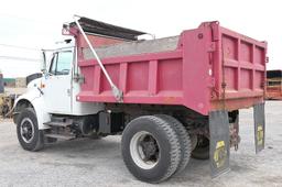 1996 IHC 4700 S/A Dump Truck, SN:1HSSCAAN2H360822, DT466E, Allison MT643 Au