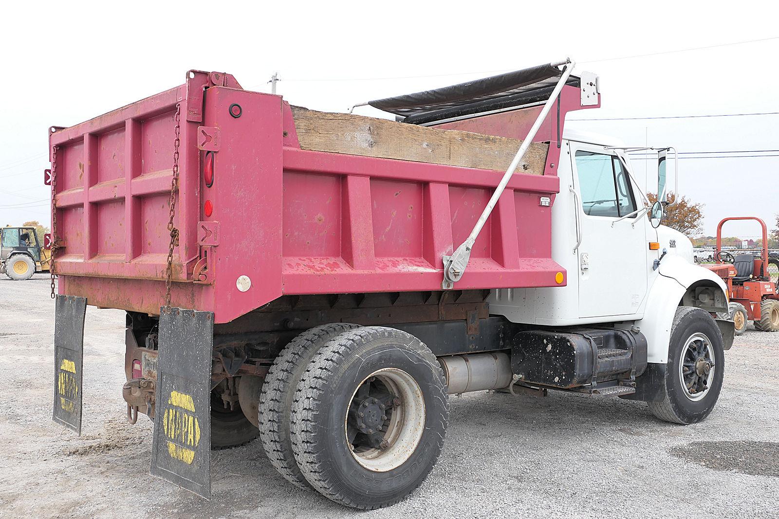 1996 IHC 4700 S/A Dump Truck, SN:1HSSCAAN2H360822, DT466E, Allison MT643 Au