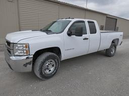 2009 Chevy 2500HD 4x4 Ext Cab Pickup, SN:1GCHK49619E13091, Duramax Diesel,