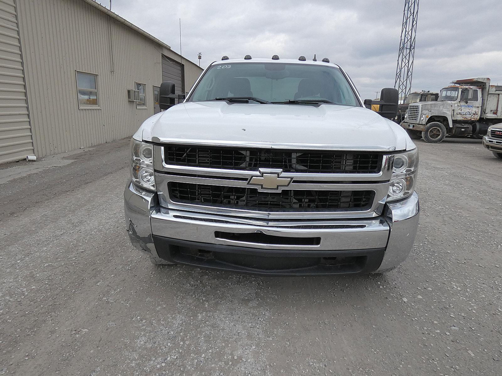 2009 Chevy 2500HD 4x4 Ext Cab Pickup, SN:1GCHK49619E13091, Duramax Diesel,