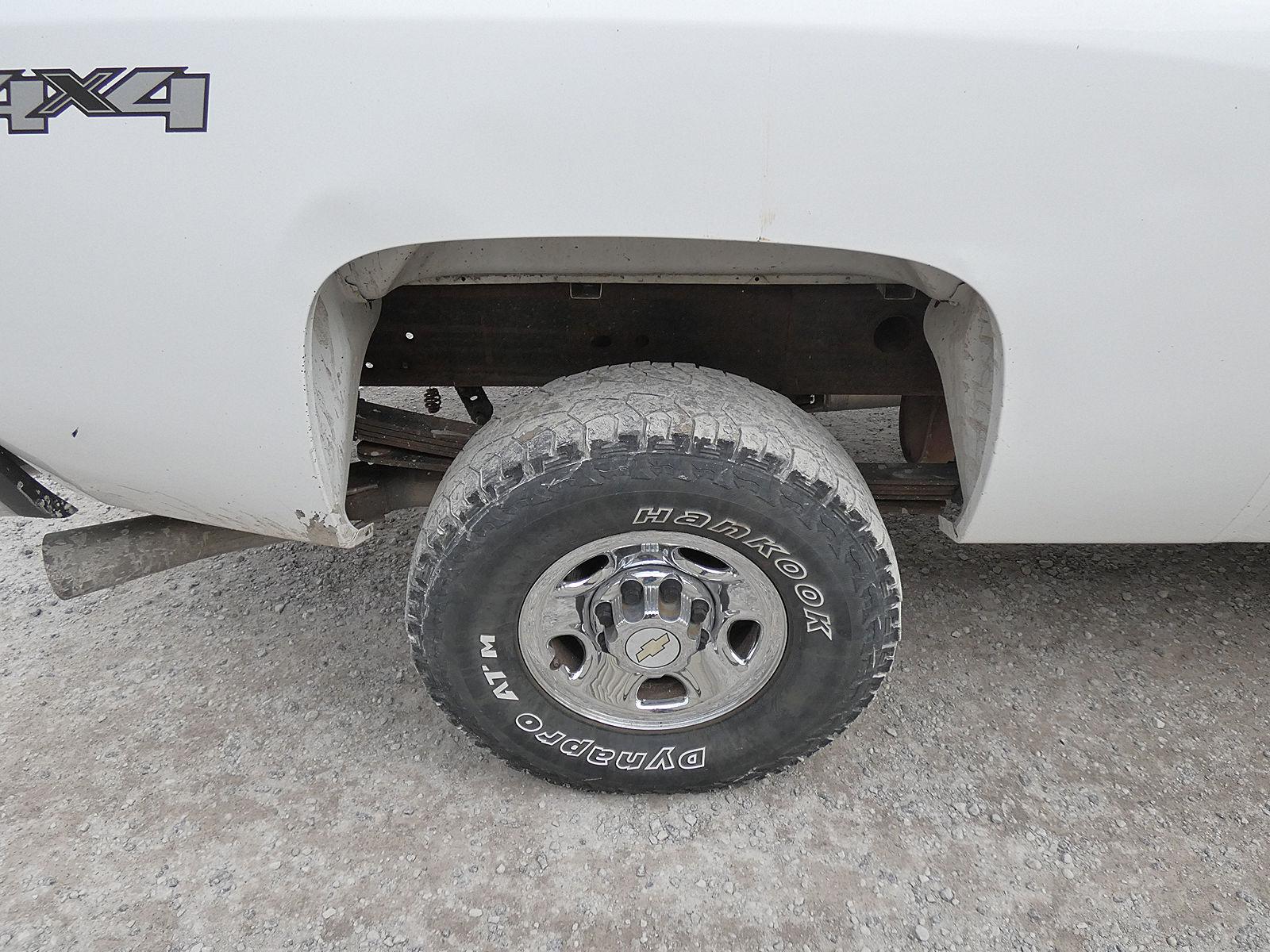 2009 Chevy 2500HD 4x4 Ext Cab Pickup, SN:1GCHK49619E13091, Duramax Diesel,