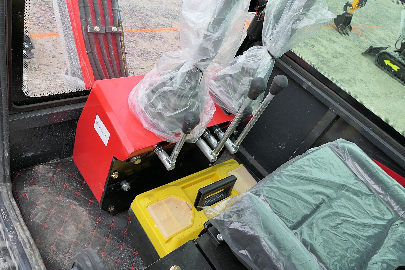 2023 Miva VA13C Mini Excavator, SN:VA13C040, Gas, Cab, Thumb, UNUSED. (tax)