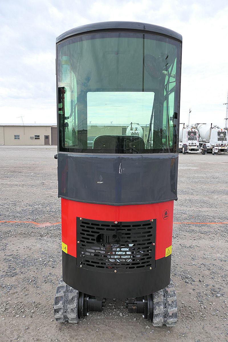 2023 Miva VA13C Mini Excavator, SN:VA13C040, Gas, Cab, Thumb, UNUSED. (tax)