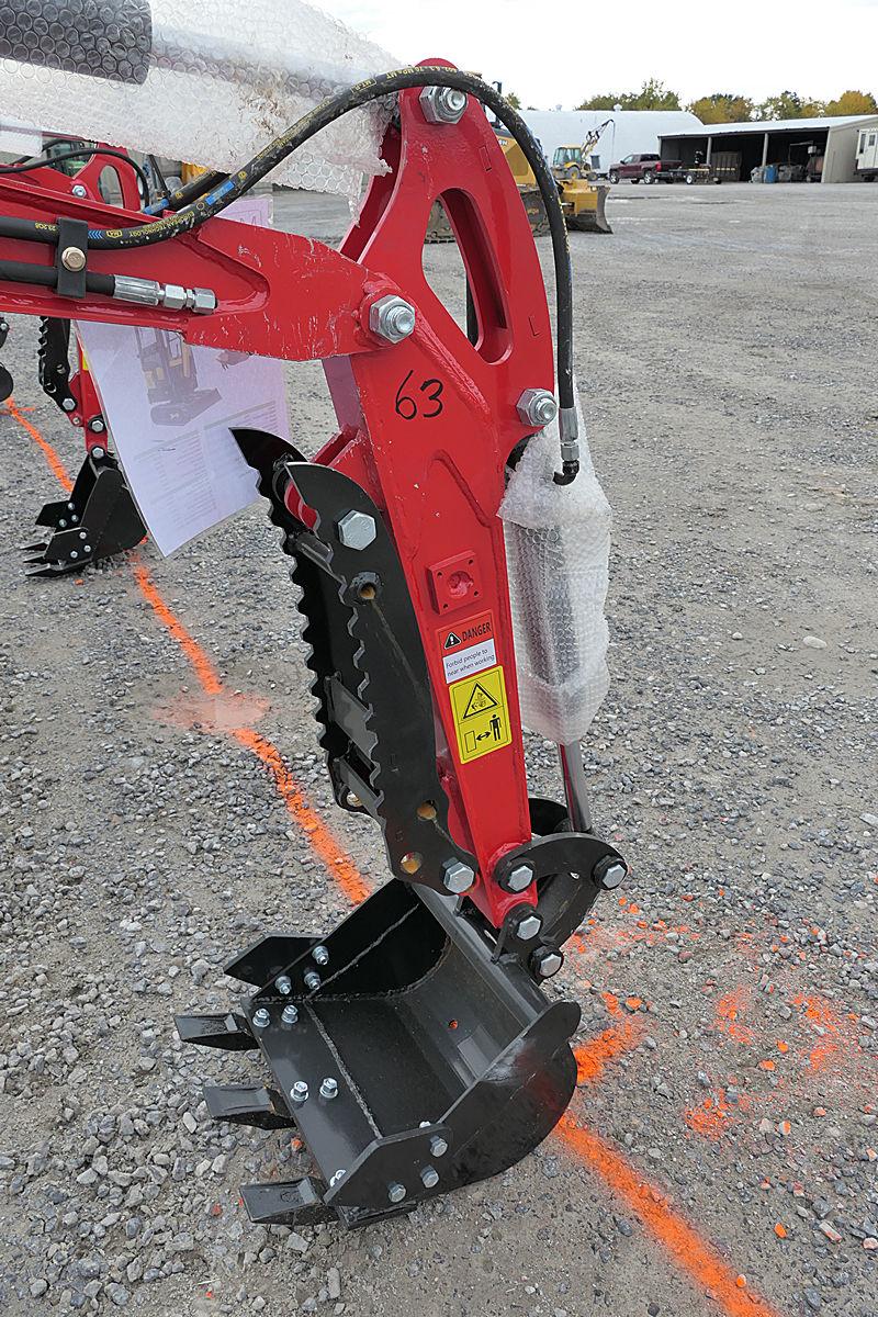 2023 Miva VA13C Mini Excavator, SN:VA13C040, Gas, Cab, Thumb, UNUSED. (tax)
