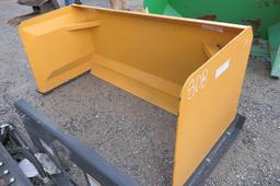 Skidloader Snow Pusher (tax)