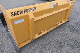 Skidloader Snow Pusher (tax)