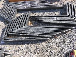 (1) Pair Unused 2024 WOLVERINE 48'' Forklift forks (tax)