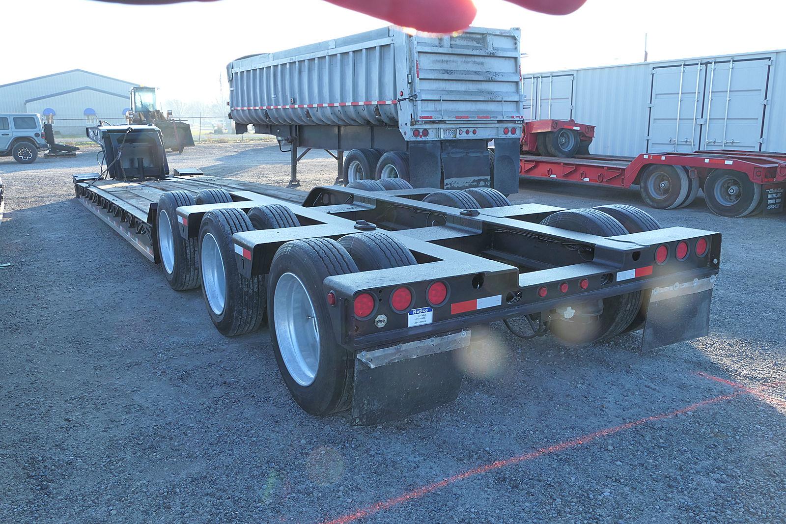 2008 Talbert 50 Ton Triaxle Detach Lowboy, SN:40FS0533481029662, Hyd. Detac