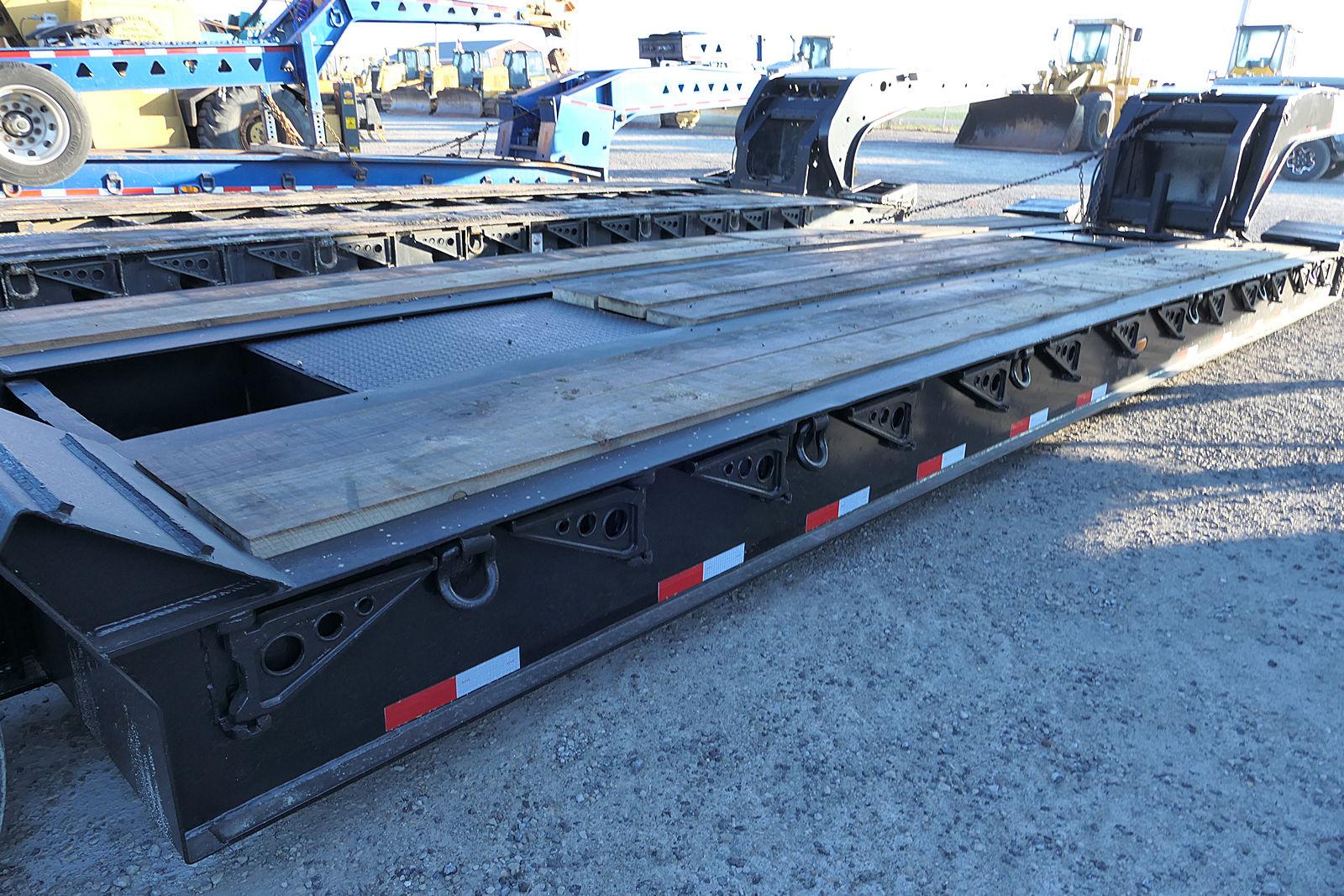 2008 Talbert 50 Ton Triaxle Detach Lowboy, SN:40FS0533481029662, Hyd. Detac