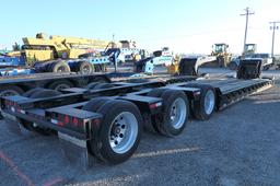 2008 Talbert 50 Ton Triaxle Detach Lowboy, SN:40FS0533481029662, Hyd. Detac