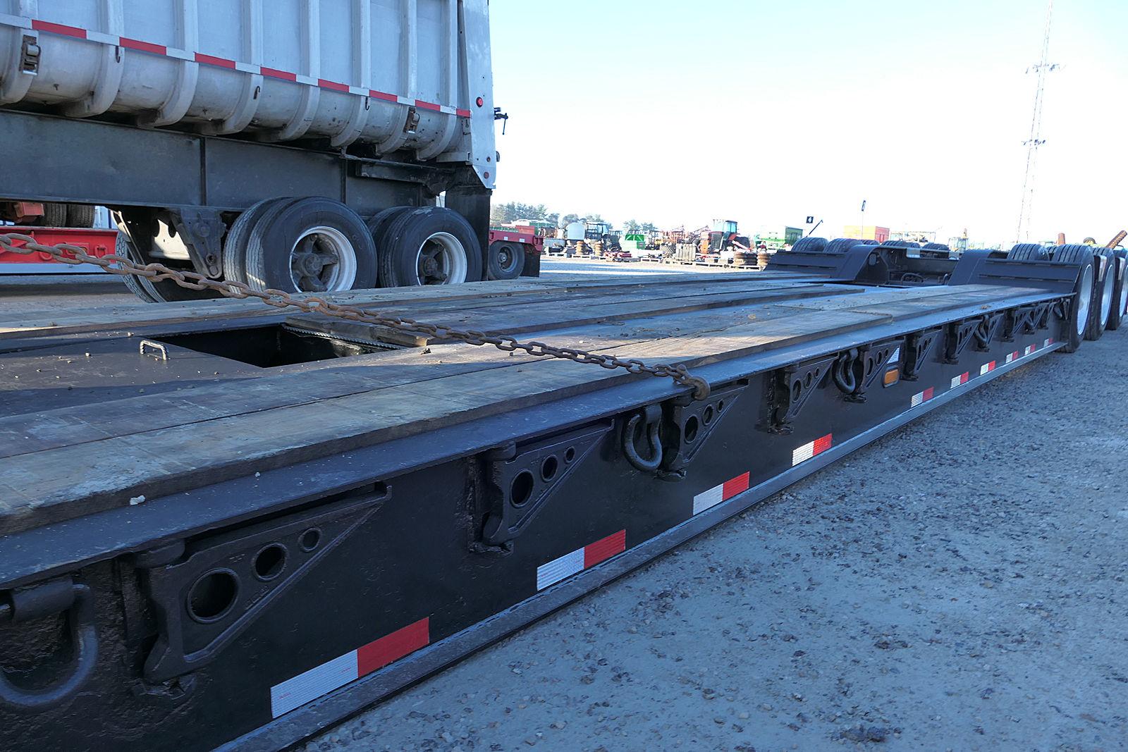 2008 Talbert 50 Ton Triaxle Detach Lowboy, SN:40FS0533481029662, Hyd. Detac