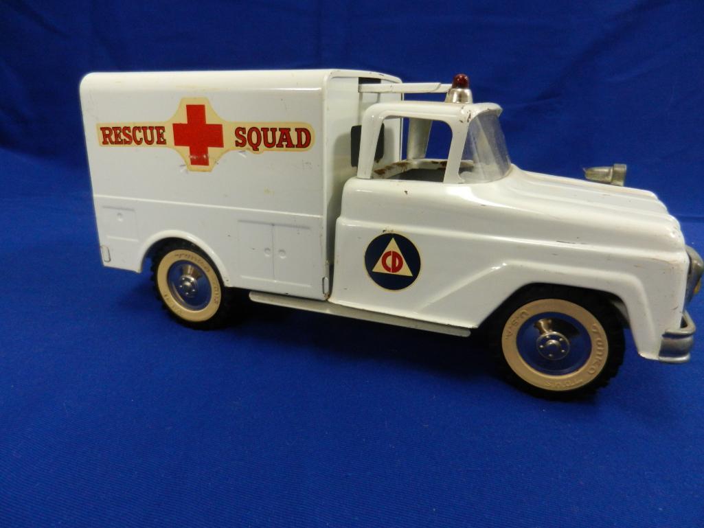 Tonka Rescue Squad Truck