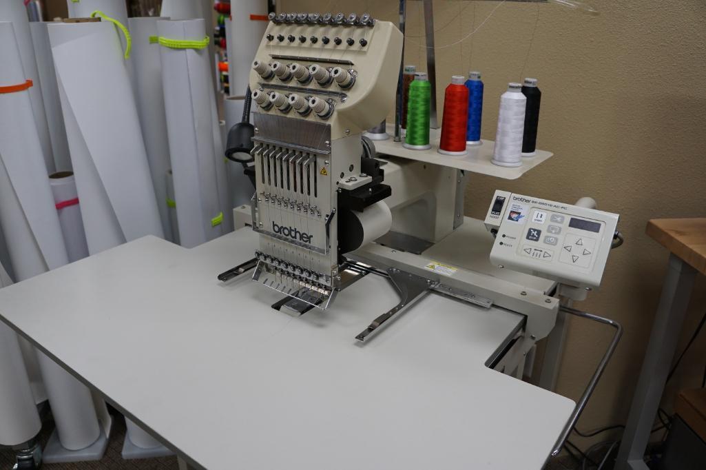 2008 Brother BE-0901E-AC-PC Commercial Embroidery Machine
