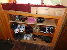 Wooden Boot Closet