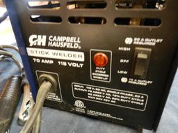Welder, Campbell Hausfeld Stick Welder, 70A 115V