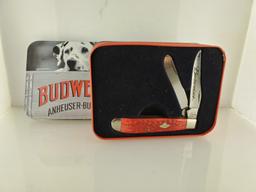 Case Xx 6207 Budweiser Knife In Tin
