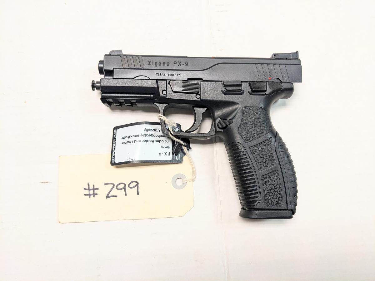 NEW IN BOX ZIGANA PX-9 SEMI AUTO 9MM P1ST0L