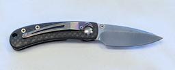 RARE WILLIAM HENRY CARBON FIBER KNIFE