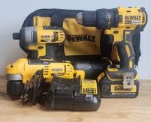 DEWALT 20V LITHIUM ION 6 PIECE TOOL KIT