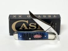 CASE XX NAVY BLUE BONE RUSSLOCK KNIFE