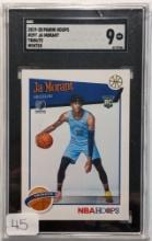 2019-20 PANINI HOOPS SGC MINT 9 JA MORANT ROOKIE CARD