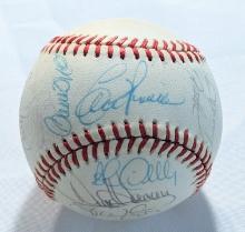 1992 CINCINNATI REDS TEAM SIGNED BASEBALL