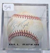 BILLY RIPKEN SIGNED BASEBALL