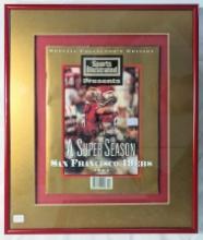FRAMED SPORTS ILLUSTRATED SIGNED BY HOFer QB STEVE YOUNG