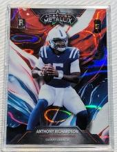 2023 WILD CARD TRUE 1 OF 1 ROOKIE CARD FEATURING NFL QB ANTHONY RICHARDSON OF THE COLTS
