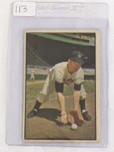 RARE 1953 COLOR BOWMAN #1 DAVEY WILLIAMS CARD