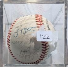 1999 PHILADELPHIA PHILLIES TEAM SIGNED BASEBALL