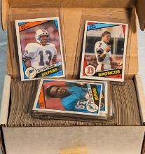 1984 TOPPS FOOTBALL SET FEATURING DAN MARINO & JOHN ELWAY ROOKIE CARDS